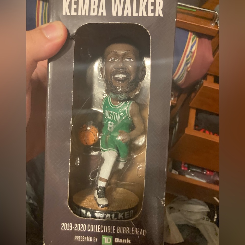 Celtics Walker bobble head figure from TD Garden brand new and inbox